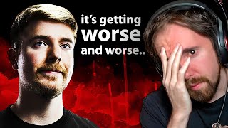 The MrBeast "Team" Is IMPLODING | Asmongold Reacts — Asmongold TV