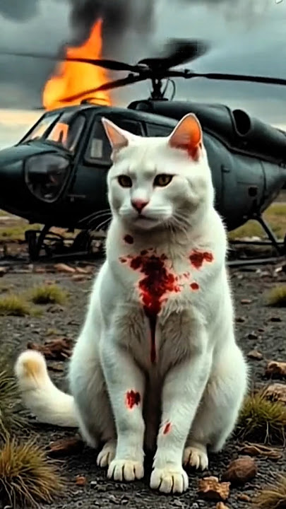Kucing Jatuh dari Helikopter 🥺