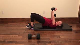 Famous DB Straight Arm Pullover with Glider Hamstring Curl (Bridge, Upper Pull) Wealth