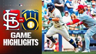 Cardinals vs. Brewers Game Highlights (5/25/26) | MLB Highlights