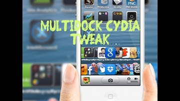 MultiDock Cydia Tweak[$1.99]: Add More Rows and icons in Dock