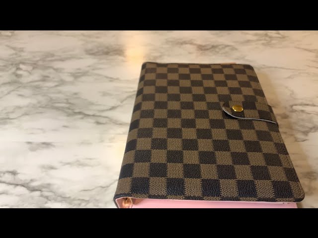 LV PLANNER SET UP 2023 * MM MEDIUM SIZE RING AGENDA COVER * Louis Vuitton 