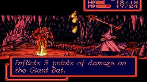 Shining Force (MegaDrive/Genesis) - Part 12: The Battle of The Cavern of Darkness