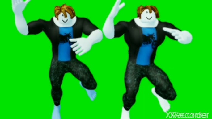 roblox bacon hair default dance greenscreen #baconhair