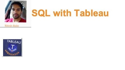Backend Custom SQL Vs TABLEAU functions