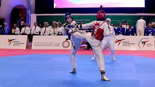 Taekwondo legends | بطولة المغرب للتايكواندو 2023 | نهائي وزن اقل من 53 كلغ