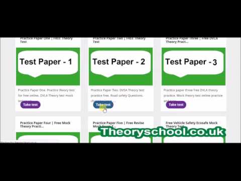 driving theory test 2018