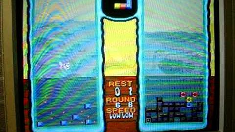Me Playing Tetris 2 for the SNES Vs. Computer Mode Part 2