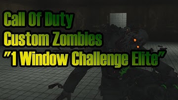 Call Of Duty "One Window Challenge ELITE" Custom Zombies Map WAW