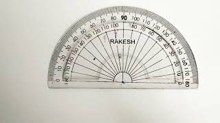 How to Use Protractor | How to Measure an Angle | Maths Geometry | Explained by Sarver Sir