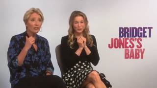 Bridget Jones Baby - Marie Claire meets Rénee Zellweger and Emma Thompson