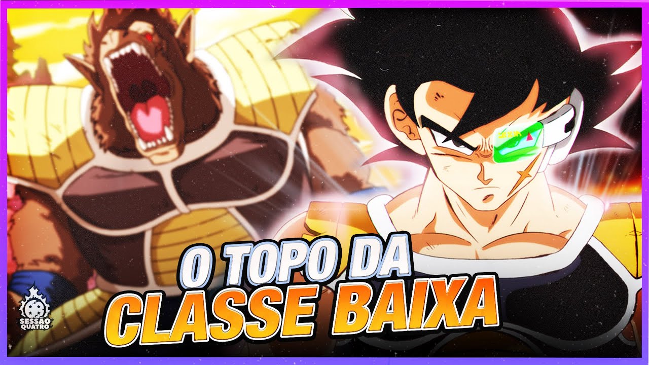 Estes são os Sayajins de classe baixa e média em Dragon ball Z