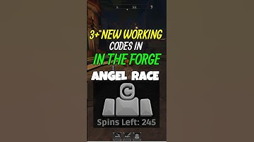 THE FORGE ANGEL RACE CODES IN DECEMBER 2025 | NEW CODES FOR THE FORGE ROBLOX #roblox #theforge