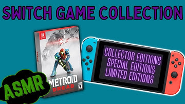 ASMR Nintendo Switch Collection | Collector, Special, Limited Editions | Whisper, Tapping, Tracing