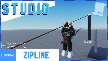 ROBLOX STUDIO | How to make a Zipline