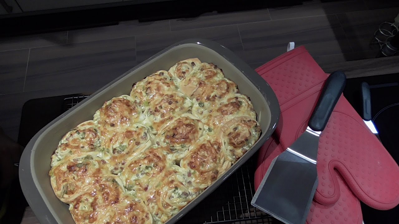 Flammkuchen Schnecken Vorwerk®TM5 Pampered chef®