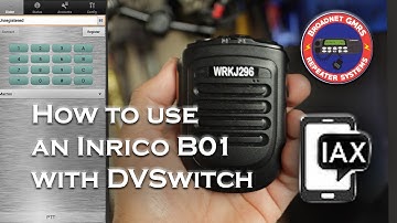 Using Inrico B01 with DVSwitch