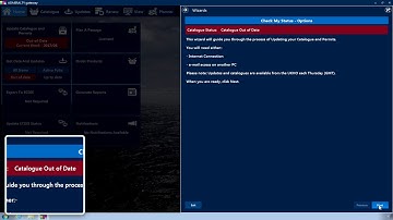 Updating your Catalogue and Permits using the internet