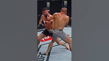 How GSP KOed Bisping And Became The UFC world Champion🏆🥊