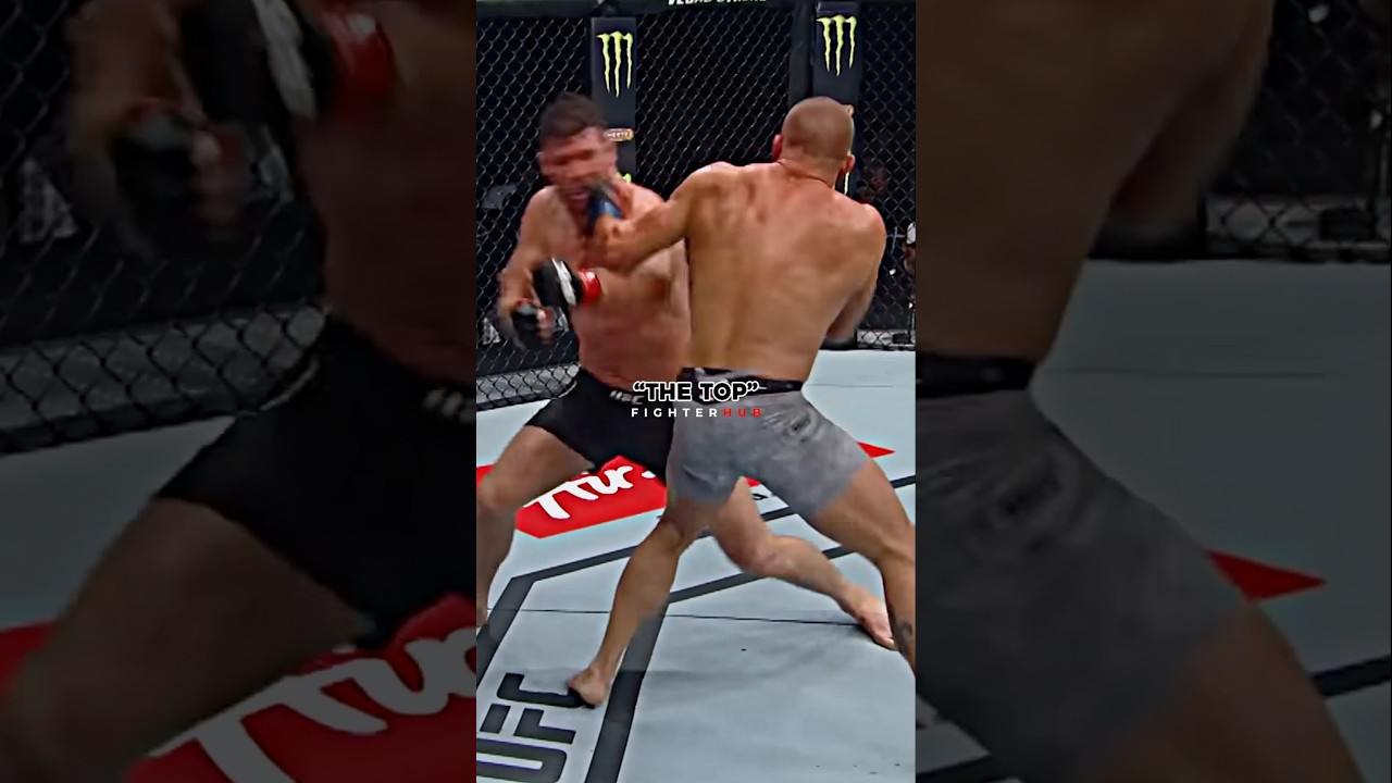 How GSP KOed Bisping And Became The UFC world Champion🏆🥊