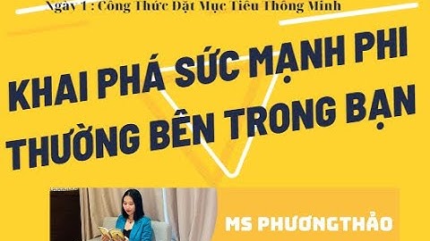 NGÀY 1: CÔNG THỨC ĐẶT MỤC TIÊU THÔNG MINH