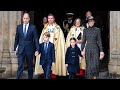 Prince George and Princess Charlotte Joins Royals at Prince Philip's Memorial