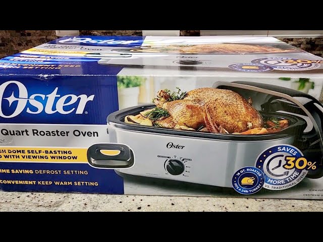 Roaster Oven - Fits Holiday Turkey - 22-Quart