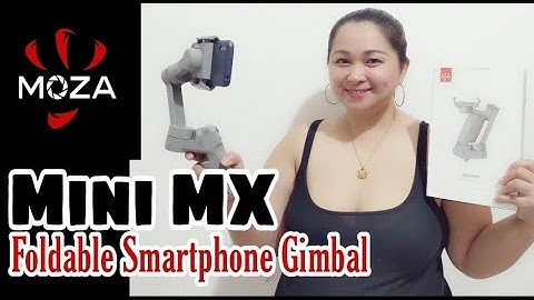 Moza Mini MX Foldable Smartphone Gimbal | Unboxing and Setup Tutorial