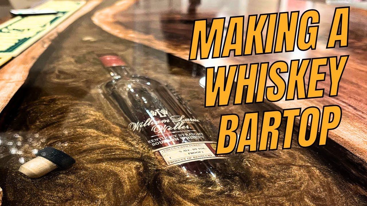 My First Whiskey Bottle Bar Build - YouTube