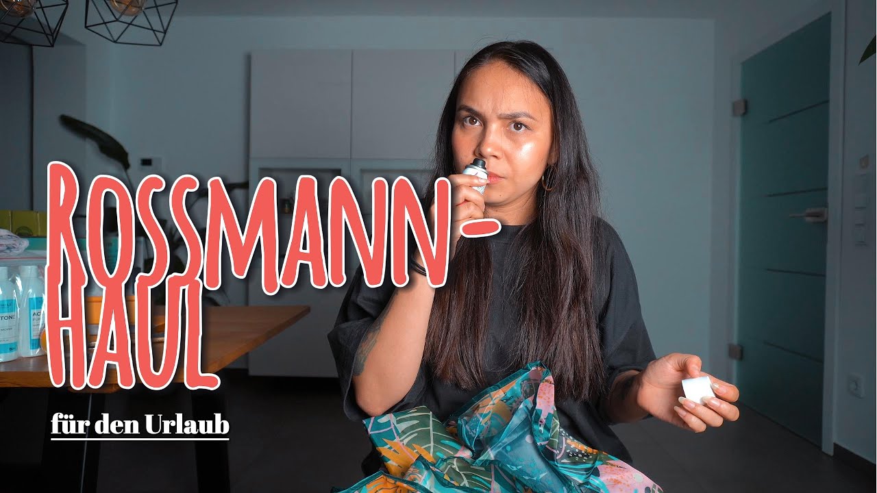 Rossmann-Haul I Das kaufe ich für mein Handgepäck ein..
