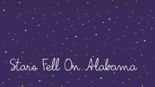 Stars Fell On Alabama (Ukulele cover + Lyric video)