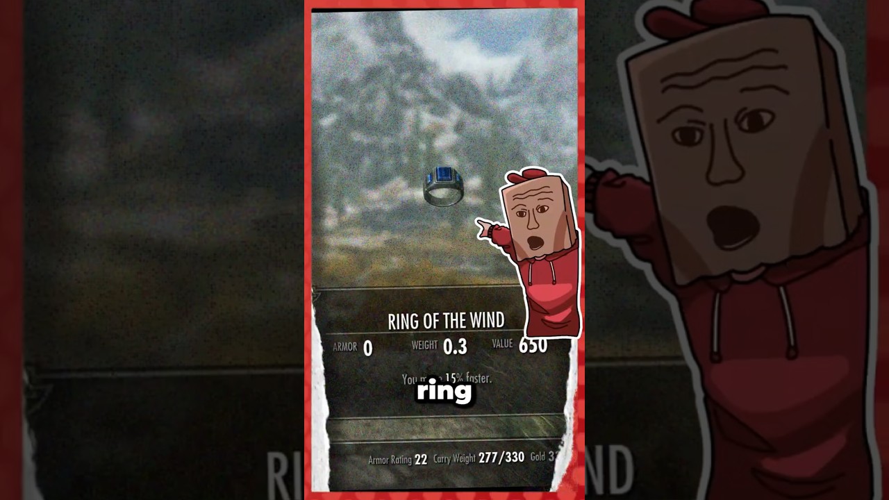 Become Skyrim’s Fastest Dragonborn With This Ring! 🔥 