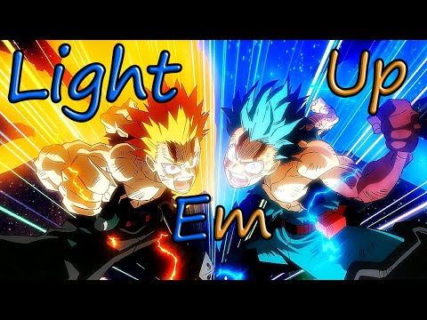 Deku & Bakugo VS Nine [AMV] Light Em Up