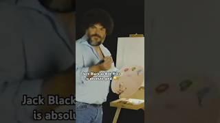 Miniatura de vídeo de "Jack Black as Bob Ross is absolute gold 😂 | SPIN"