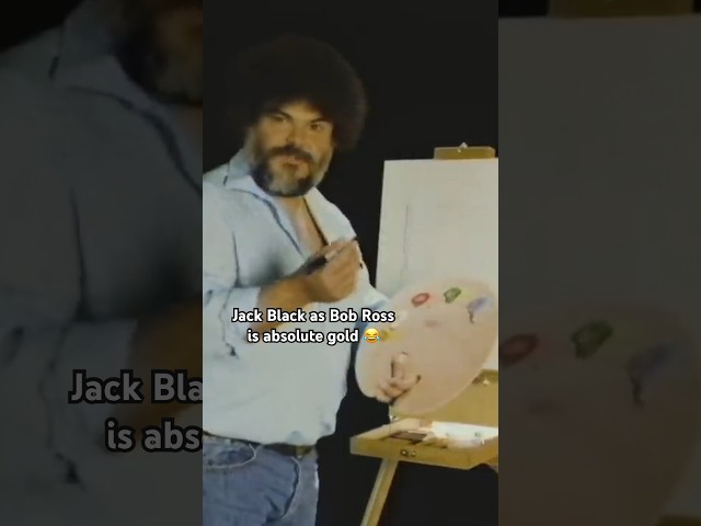 Jack Black as Bob Ross is absolute gold 😂 | SPIN class=
