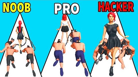 NOOB vs PRO vs HACKER in Throw Man 3D Game Gameplay All Levels‏‏‏‏‏‏  Android, ios part2