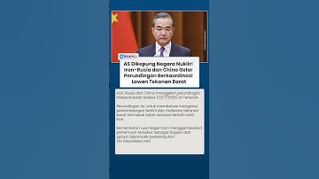 Tak Ajak AS, Iran-Rusia dan China Gelar Perundingan Trilateral Bahas soal Nuklir dan Sanksi Barat