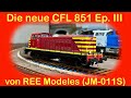 Lokvorstellung cfl 851 ep iii von ree modeles