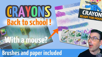 Crayons for Krita 2021. Not only brushes