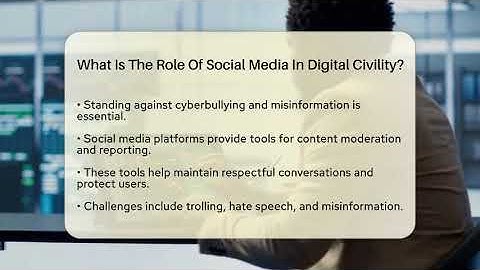 What Is The Role Of Social Media In Digital Civility? - Everyday-Networking