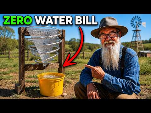 FREE water forever. LEGALLY!!!! The Amish Have Used For 200 Years