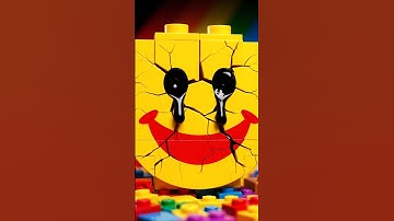 The Lego Smile That Never Ends 🧱 | Creepy Horror Loop #shorts #animation #horror