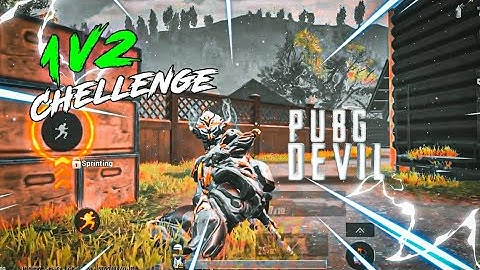 Most Hardest m24 only 1v2 ever | intense sniper match🔥 | watch till end ❤️ | Pubg devil - BGMI