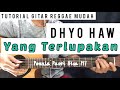 Yang Terlupakan - Dhyo Haw ( Tutorial Gitar Reggae Mudah )