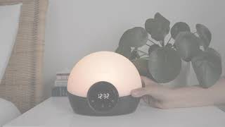 How to set up Bodyclock Glow 150 sleep/wakeup light