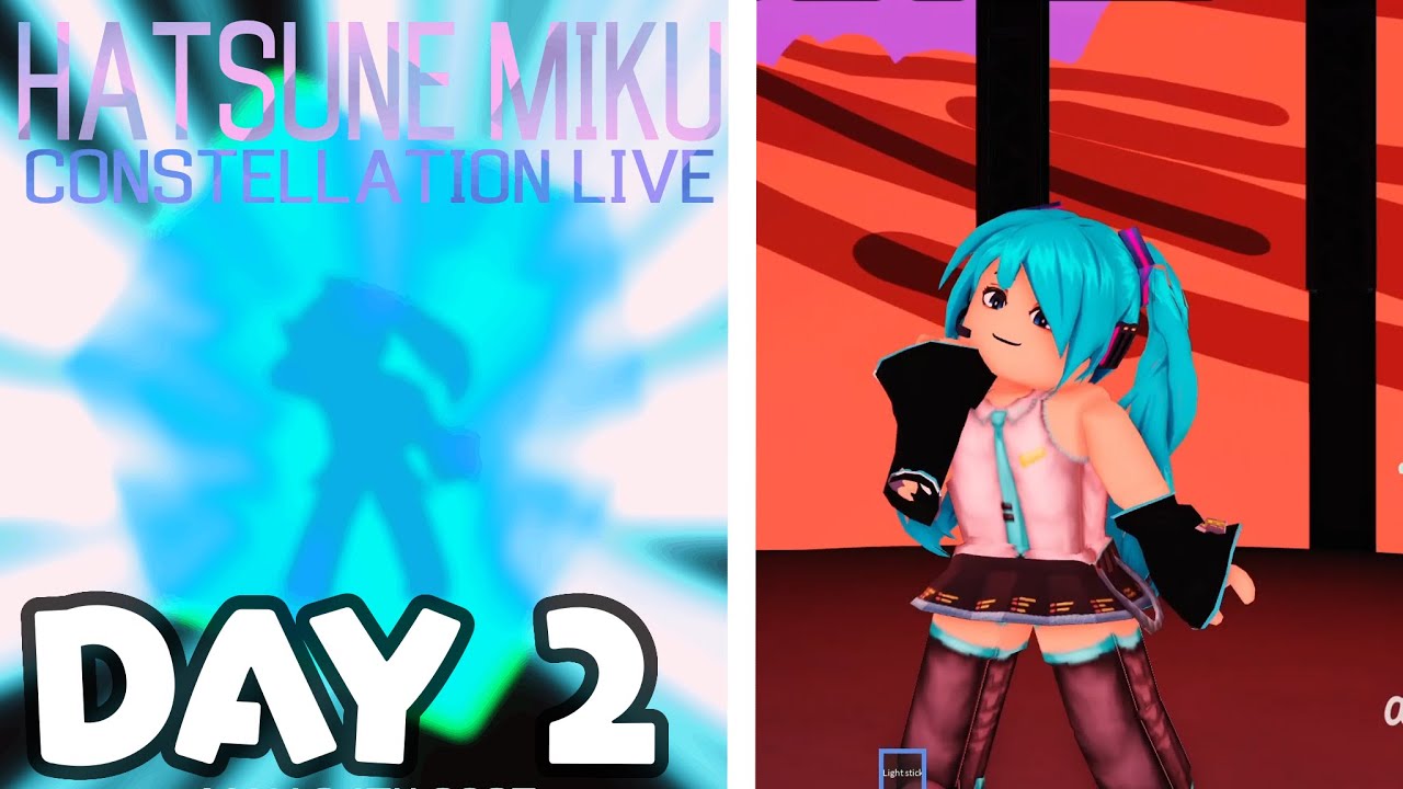 HATSUNE MIKU LIVE DAY 2 Roblox Miku Fan Concert YouTube 
