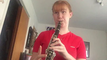 Clarinet- Bb Major, F major, G major, E minor, G minor