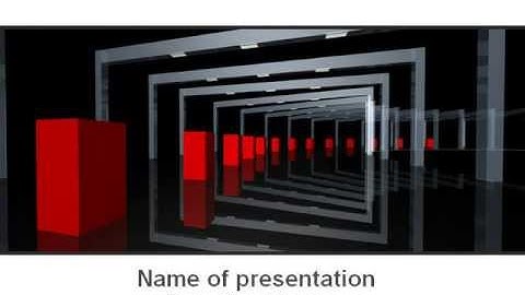 3D Effect PowerPoint Template by PoweredTemplate.com