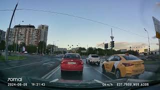 Driving in Moscow agglomeration: Бронницы - Братеево - Текстильщики 05/05/2024 (timelapse 4x)