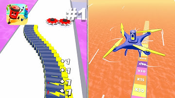 Battery Run 3D - New Release - Hyper Hybrid Casual - Gameplay Walkthrough (iOS & Android)